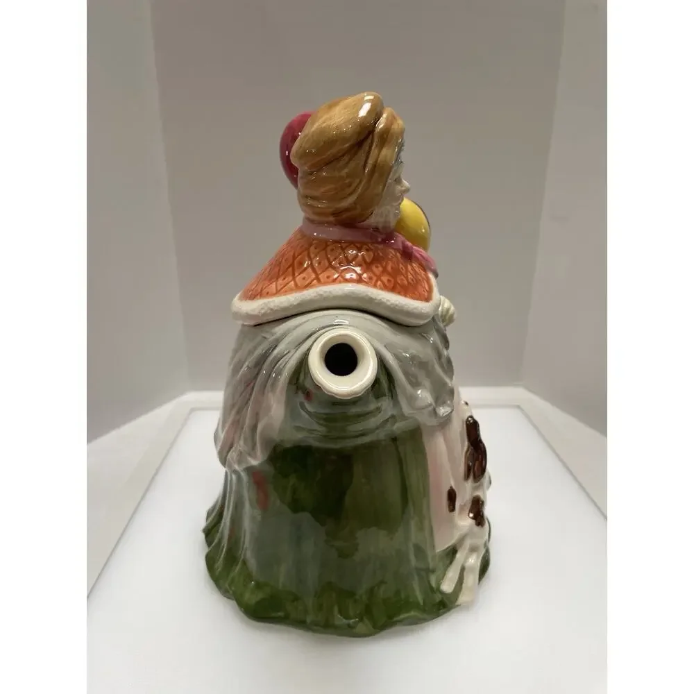 Vintage Takahashi San Fransico Teapot Pitcher. Rare with Green & Balloons. Mint!